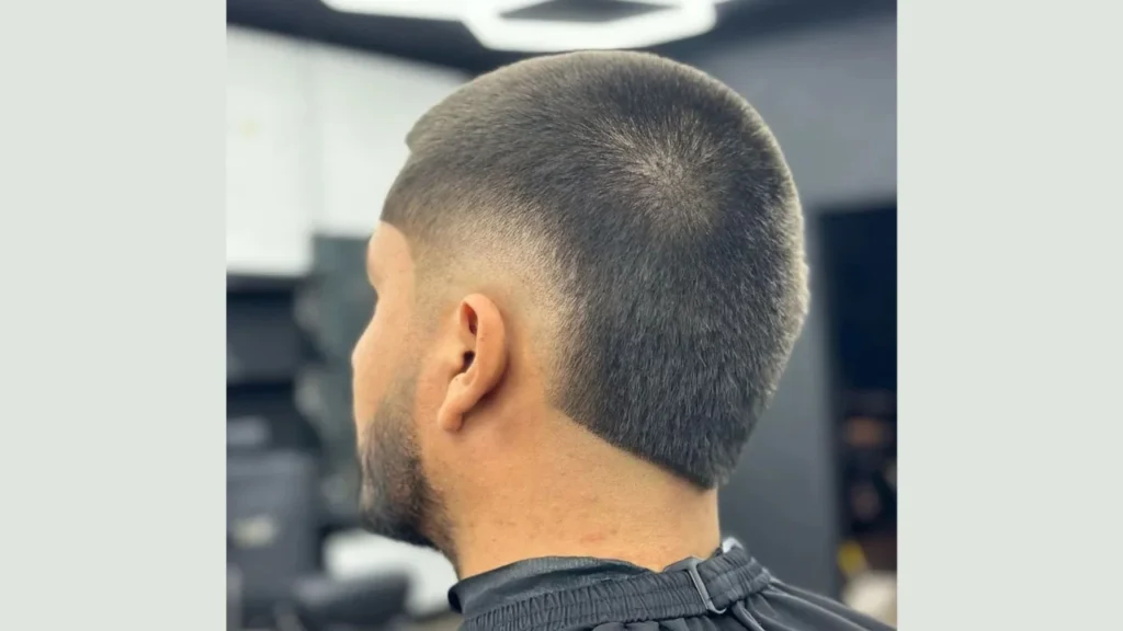 Low Burst Fade Buzz Cut