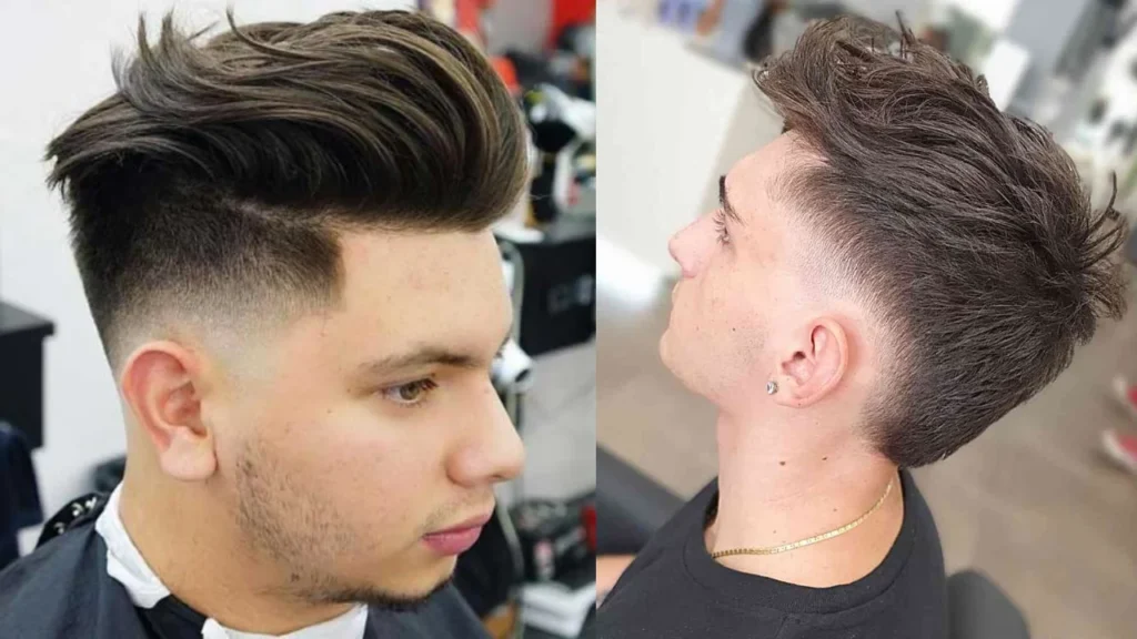 What Is a Straight Hair Straight Hair Burst Fade?
