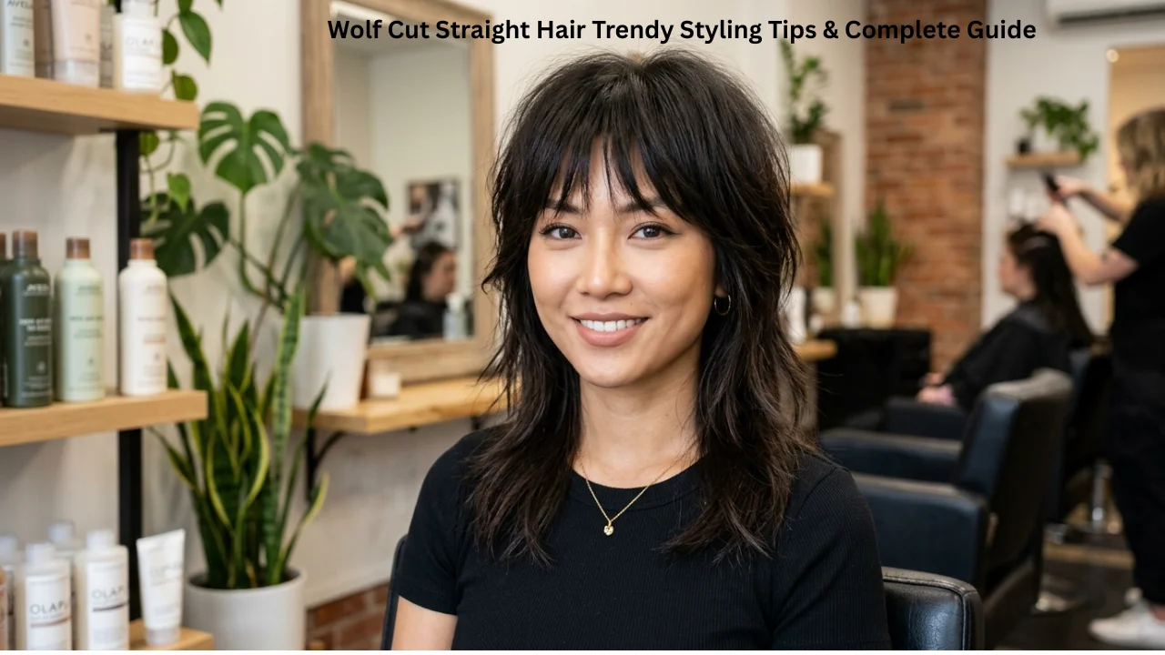 Wolf Cut Straight Hair Trendy Styling Tips & Complete Guide