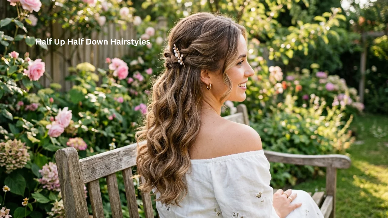 Half Up Half Down Hairstyles Guide for Every Hair Type