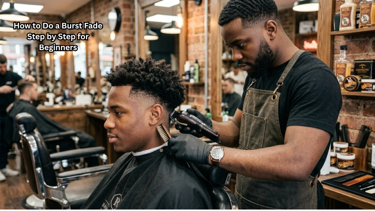 How to Do a Burst Fade Step by Step for Beginners